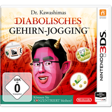 Nintendo 3DS-Spiele Dr. Kawashimas Diabolisches Gehirn-Jogging Nintendo 3DS
