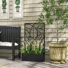 Arlmont & Co Sarit Metal Planter Box 44.5 H x 24.0 W x 9.0 D