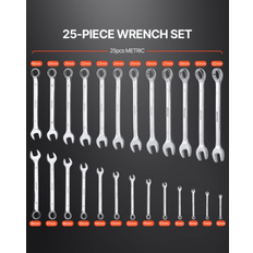 VEVOR Set 25-Piece 6 mm to 32 mm Combination Wrench