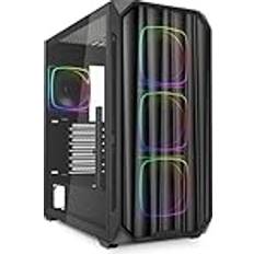 Sharkoon ATX Kabinetter Sharkoon AK5M RGB Tower Case