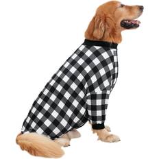 Pets HDE Dog Pajamas One Piece Jumpsuit 2XL
