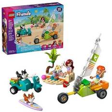 Building Games LEGO Friends Surfing Dogs and Scooter Adventure