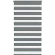 Gardiner & Tillbehör vidaXL Rullgardin Zebra Mörkgrå 70x100 cm
