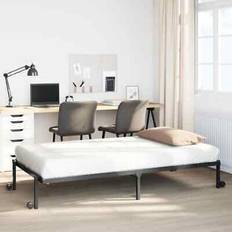 vidaXL Hopfällbar Utan Madrass 100x200 cm Stål Sängram