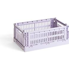 Con Asa Cajas y Cestas Hay Colour Crate S Lavender Storage Box