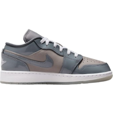 Children's Shoes Nike Air Jordan 1 Low SE GS - Medium Grey/White/Cool Grey