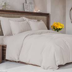 CGK Unlimited Extra Soft Queen 90" x 90" Duvet Cover Gray (228.6x228.6cm)