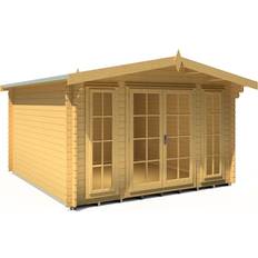 Marron Cabines Grandes Shire Epping Log Cabin 12 x 12 ft (Building Area )