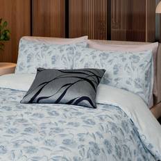 Nalu Nicole Scherzinger Kalea Cotton Set Blue King Duvet Cover Blue