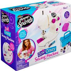 Lys Sy- & veveleker Cra-Z-Arts Shimmer 'n Sparkle Sew Crazy Sewing Machine 2 Units