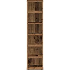 vidaXL Old Wood CD Brown Shelf