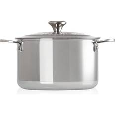 Le Creuset Silver Övriga grytor Le Creuset 3 Ply med lock 3.8 L 20 cm