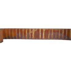 Lawn Edging Rusty 10 cm x 5 Meters