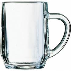 Transparent Kopper Arcoroc Refurbished Ølkrus Haworth 280 ml Set med 36 Kop
