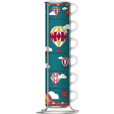 Bialetti Køkkentilbehør Bialetti 6 Dele Kaffekopsæt Winter Wonderland 80 ml Kop 6stk