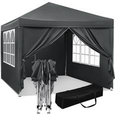 Gazebo Pop Up Waterproof Sunshade 3m x 3m