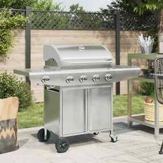 vidaXL Gas BBQ Grill with 5 Burners