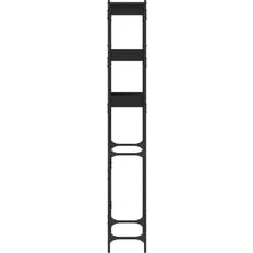 Möbler vidaXL Tvättmaskinhylla Svart 67 x 25 x 163 cm Hyllsystem
