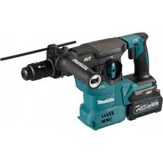 Bore- & Skruemaskiner Makita Borehammer 40V XGT HR009GM203 3.0J 2x4.0Ah