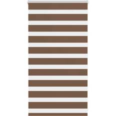 Brown Roller Blinds vidaXL Zebrarollo Braun 70x100 cm 65,9 cm Polyester x100cm