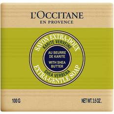 Pleiende Kroppssåper L'Occitane Extra Gentle Soap Shea Verbena 100g