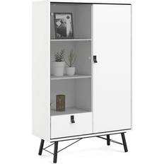 Vita Vitrinskåp Ebuy24 Rye White Vitrinskåp 102x162cm
