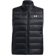 Black - Solid Colour Vests Under Armour Legend Down Vest - Black/White