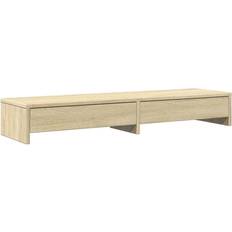 Skärmställ vidaXL 854672 Sonoma Oak TV-bänk 100x15cm