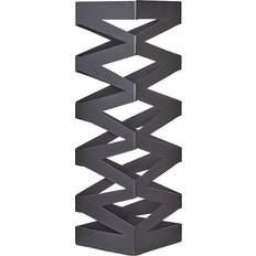 Irons Umbrella Stands Beliani Sambin Black Umbrella Stand 49cm