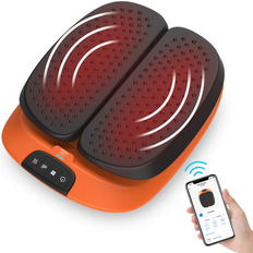 Snailax Adjustable Vibration Foot Massager w/ Heat App Control 4.2" H X 12.6" W X 15" D Wayfair Multi Color (4.2" H X 12.6" W X 15" D)