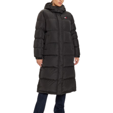 Femme - Long Manteaux Tommy Jeans Longline Alaska Puffer Jacket - Black