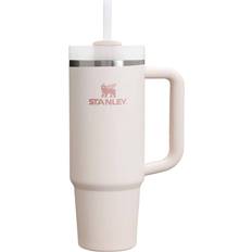 Kitchen Accessories Stanley Quencher H2.0 FlowState Rose Quartz 2.0 Travel Mug 30fl oz