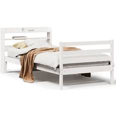 vidaXL Solid Pine Wood Sängram 100x211.5cm