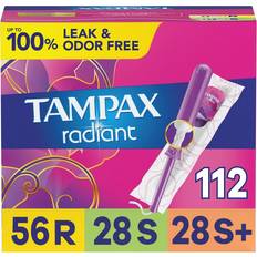 Tampax Toiletries Tampax Radiant Tampons 112 ct