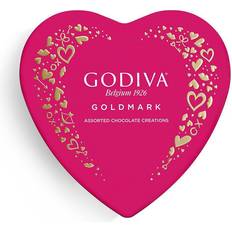 Godiva Valentine's Goldmark Assorted Chocolate Heart Box 4 oz