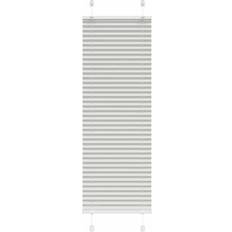 vidaXL Plisserad Persienn Ljusgrå 50x150 cm