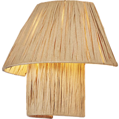 LEDVANCE Paper Hut Brown Vægarmatur