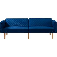 Ebern Designs W111967148 Navy Sofa 77.2" 2 Seater