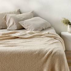 Casaluna Full Queen Boucle Blanket Blankets Natural (243.8x233.7cm)