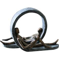 Brons Beeldjes Time Out Bronze Figurine 22cm