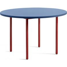 Blue Dining Tables Hay Two-Colour Maroon Red-Blue Dining Table 120cm
