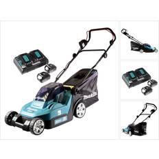 Makita Rasenmäher Makita DLM 382 PF2 Akku Rasenmäher 36 V Akku-Rasenmäher