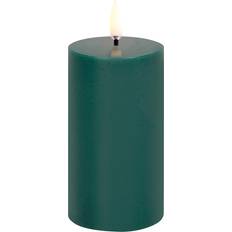 Uyuni Pillar Pine Green LED-ljus 10cm