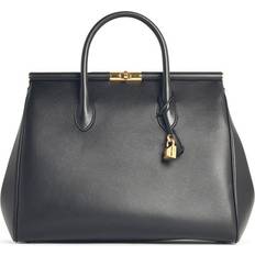 Dolce & Gabbana Woman Bags Dolce & Gabbana Calfskin Top Handle Bag Black