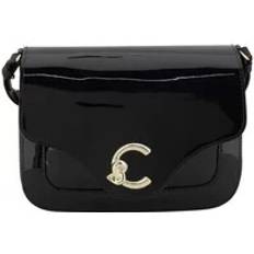 Patent Leather Bags Coccinelle Patent Leather Shoulder Bag - Black