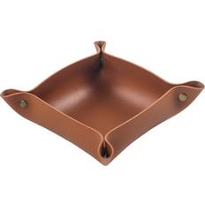 Cigarette Rolling Machines Aihontai Brown Leather Cigarette Rolling Tray