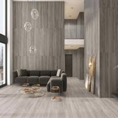 Cheap Floor Tiles Alderley Grey Wood Effect Porcelain Floor Tile 750mm x 200mm