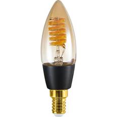 E14 - Gul LED-lampor Eglo E14 C35 TW 4.9W Bluetooth