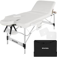 White Massage Tables & Accessories tectake Massage Table Phuket 3 Zones 70 cm