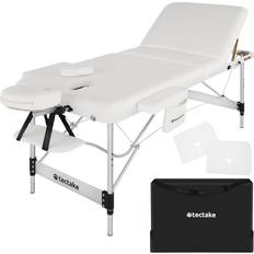 White Massage Tables & Accessories tectake Ko Tao Massage Table 78cm 3 Zones